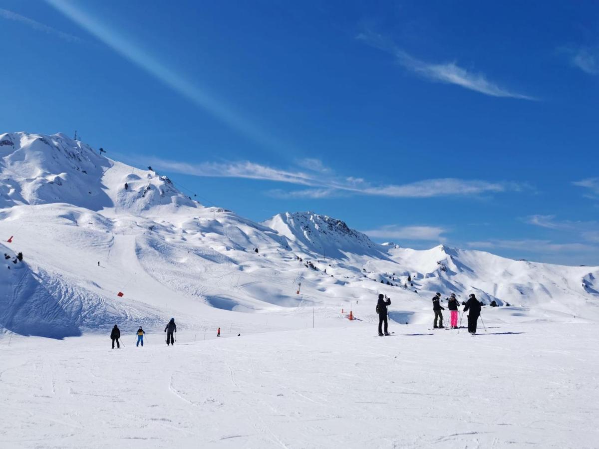 דירות לה פלאנייה Plagne Bellecote - 5 Pers - Vue Pistes - Acces Piscine Chauffee מראה חיצוני תמונה